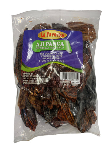 La Favorita Aji Panca Without Seeds - Aji Panca Sin Semilla 100g