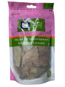Nuestra Salud Soursop Leaves - Hojas De Guanabana 35g