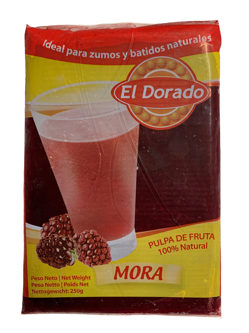 [FROZEN] El Dorado Blackberry Pulp - Pulpa de Mora 250g