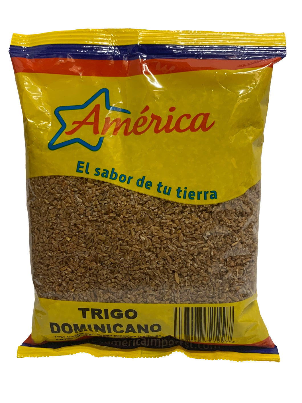 America Dominican Roasted Hominy Wheat - Trigo Dominicano 500g