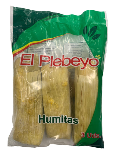 [FROZEN] Plebeyo Sweet Humitas - Humitas Dulces 500g