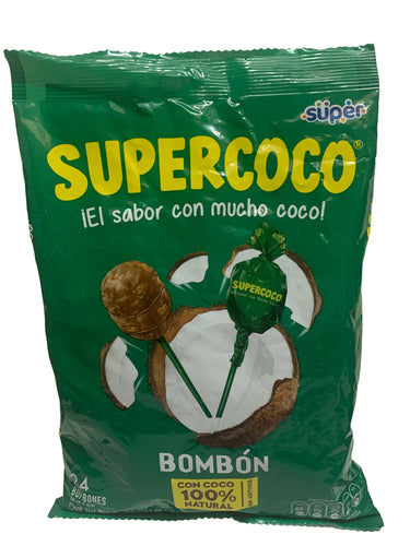 Bombon Supercoco Lollies 24 Pack