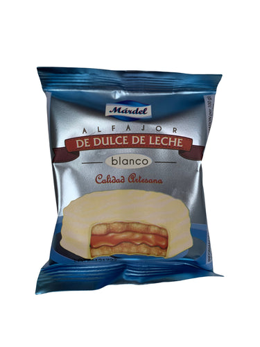 Argentino Alfajor Blanco - Argentinian Alfajor White Chocolate