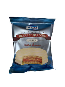 Argentino Alfajor Blanco - Argentinian Alfajor White Chocolate