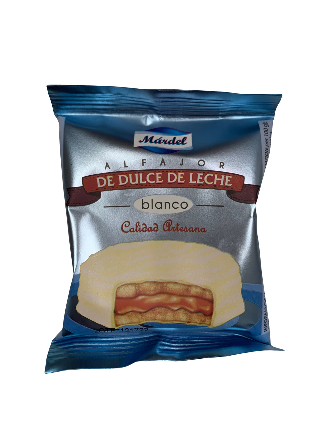 Argentino Alfajor Blanco - Argentinian Alfajor White Chocolate