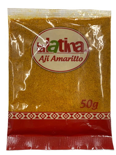 La Latina Yellow Chilli Powder - Aji Amarillo En Polvo 50g