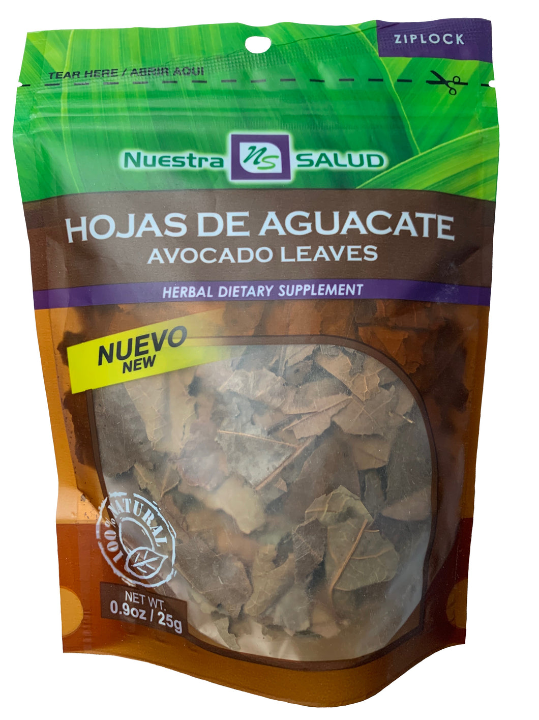 Nuestra Salud Avocado Sauld - Hojas De Aguacate 25g