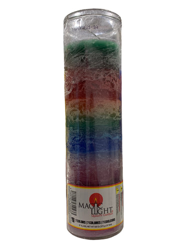 Seven Colours Candle