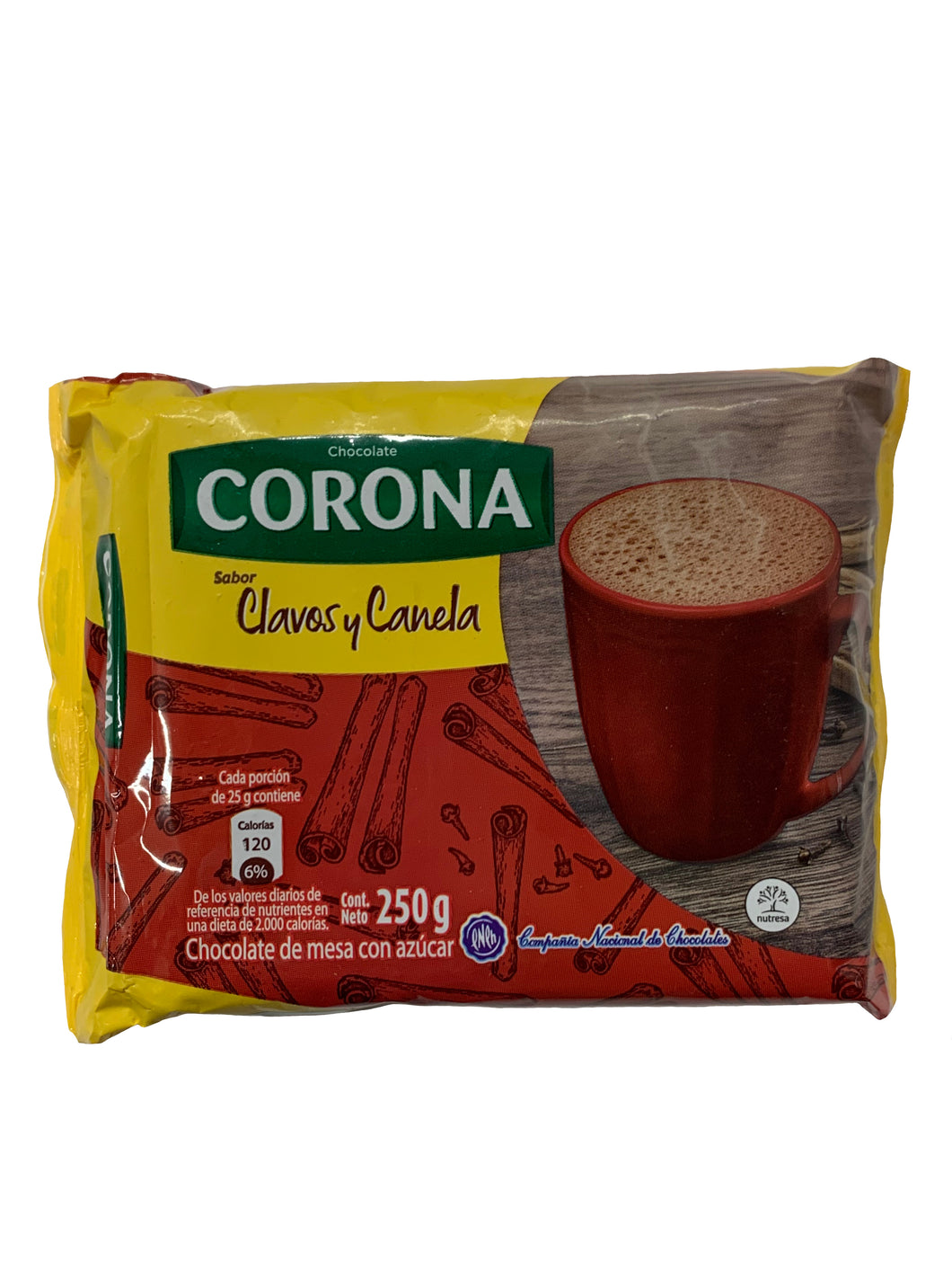 Corona Cinamon and Whole Cloves Hot Chocolate 250g